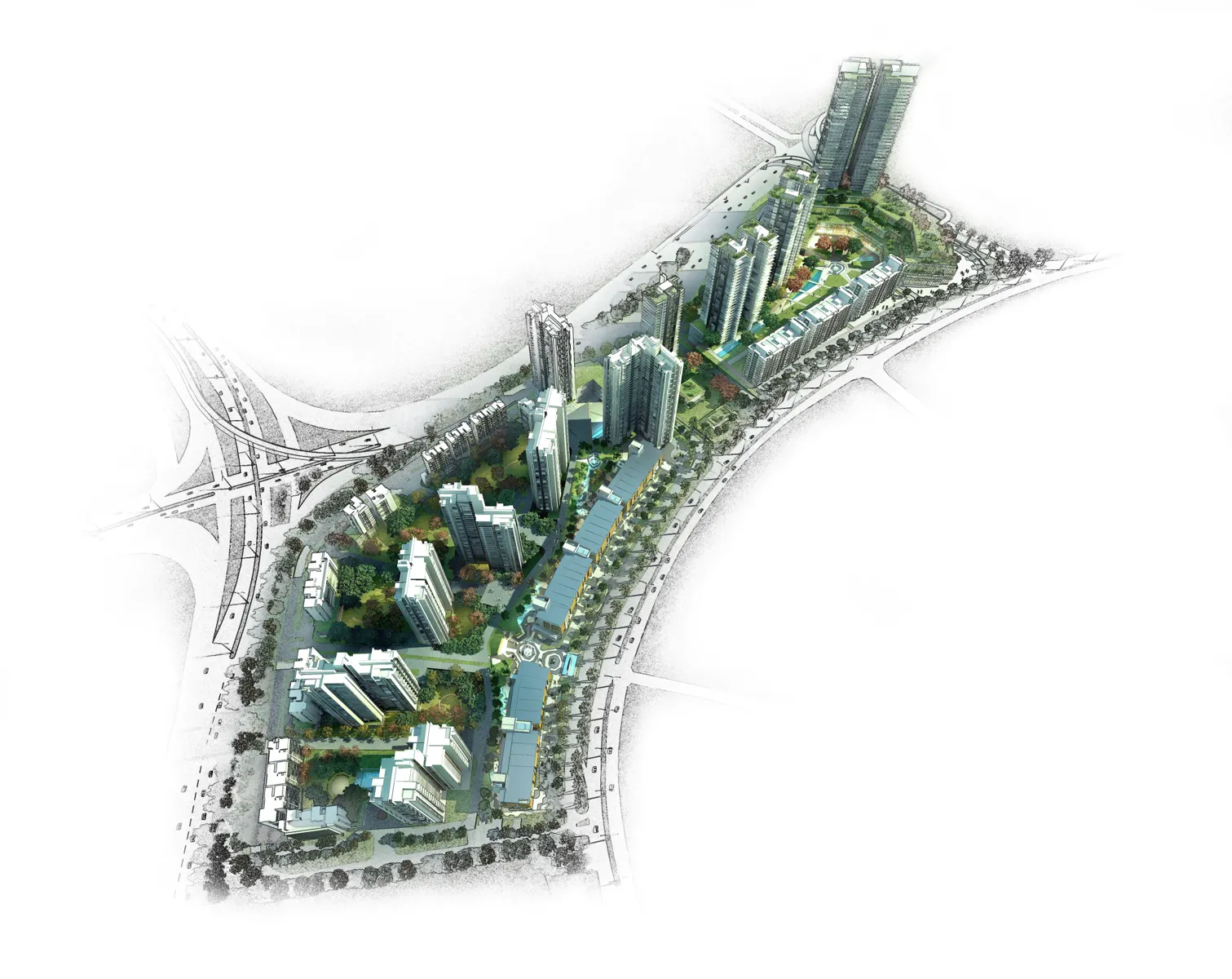 Master plan for Damansara Avenue
